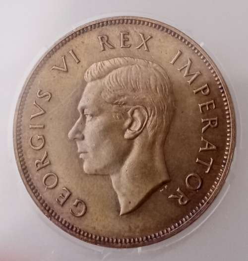 Scarcer 1947 union penny SANGS MS63
