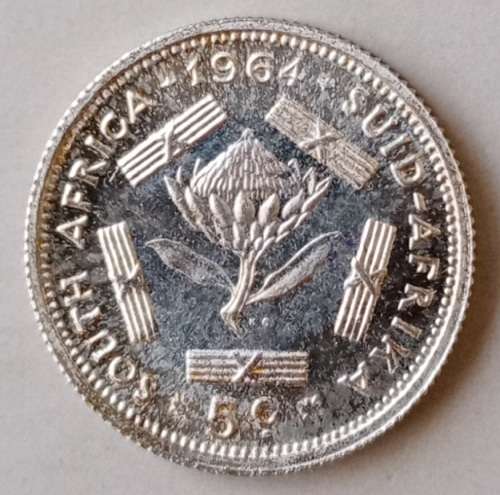 1964 Republic proof silver 5c