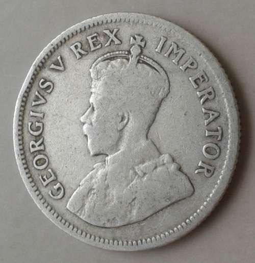 1923 Union silver shilling (1st issue)