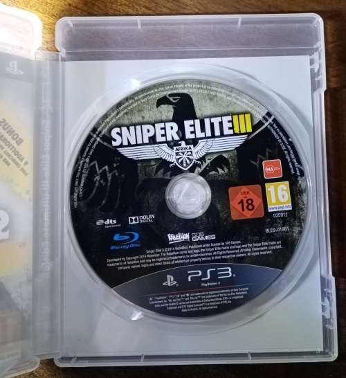 Sniper Elite 3 Ultimate edition PS3