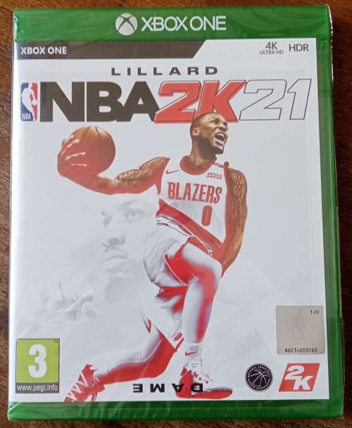 NBA2K21 XBOX ONE  (New & sealed)