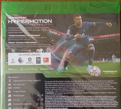 FIFA 22 XBOX SERIES X (New & sealed)
