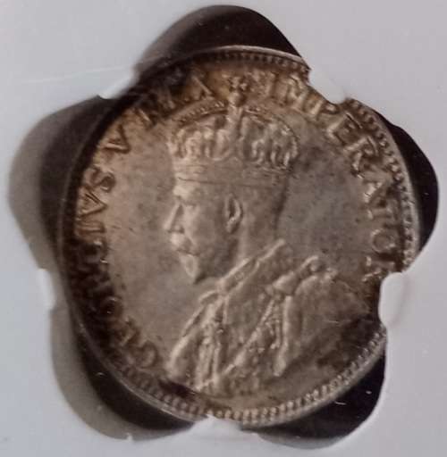 Excellent 1923 Union silver tickey SANGS AU50