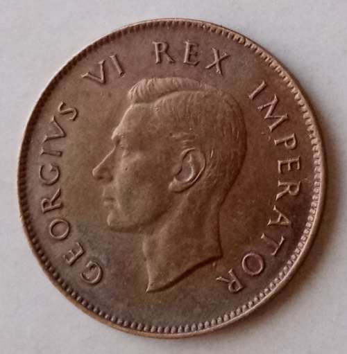 1942 Uncirculated union 1/4 penny