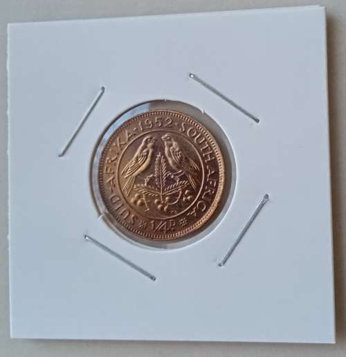 Nice 1952 union 1/4 Penny in lustrous proof