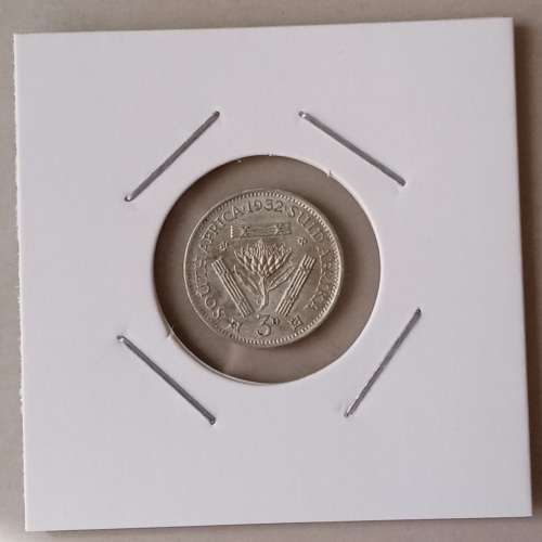 High grade 1932 Union silver tickey in lustrous AU