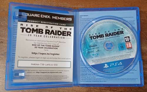 Rise of the Tomb Raider PS4