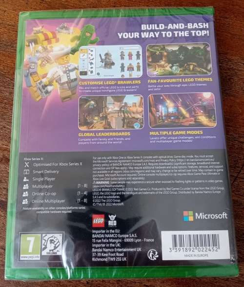 Lego Brawls XBOX ONE/SERIES X  (New and sealed)