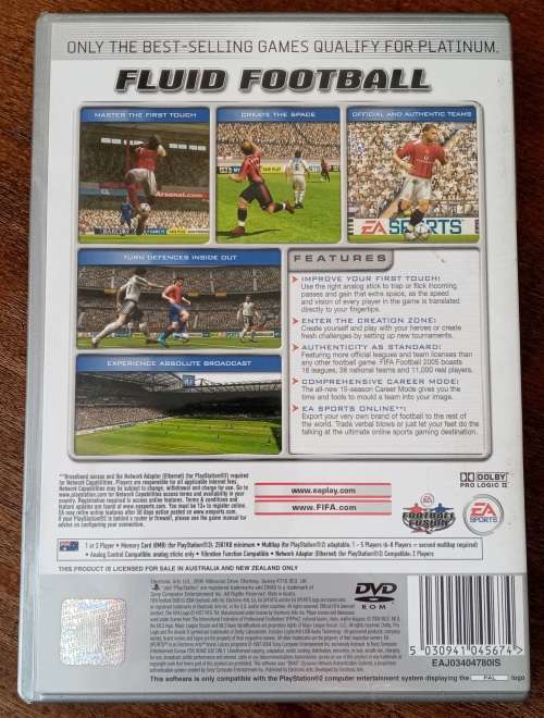 Fifa Football 2005 PS2