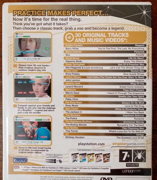 Singstar Legend PS2