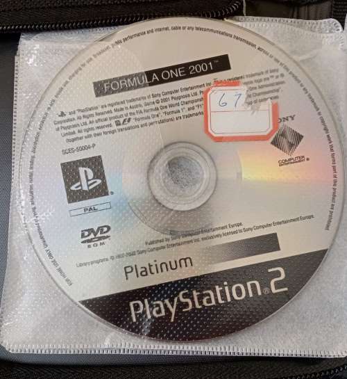 x4 PS2 Games in pouch