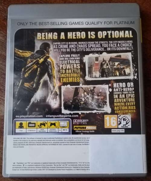 Infamous PS3