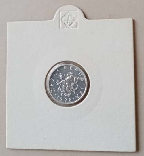 1998 Czech Republic uncirculated 10 Haleru
