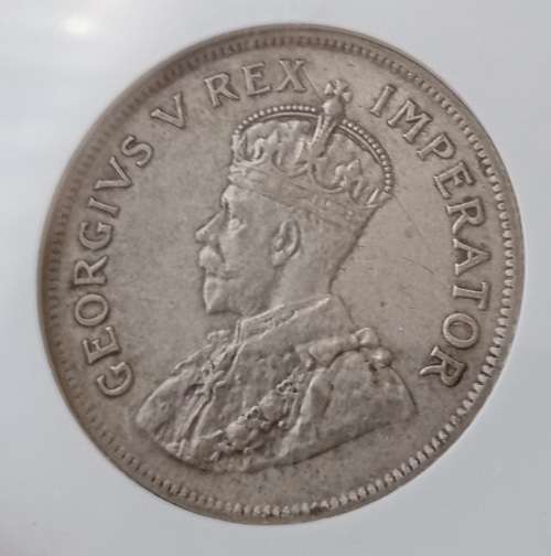 Higher grade 1930 union silver 2 1/2 Shillings NGC XF45