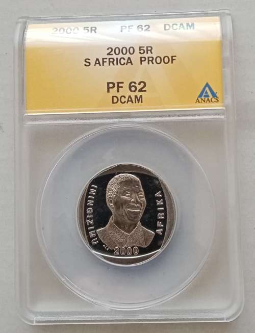 2000 Mandela R5 ANACS PF62 DCAM (Proof)