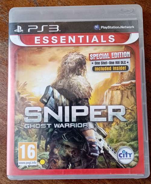 Sniper Ghost Warrior PS3 Special Edition