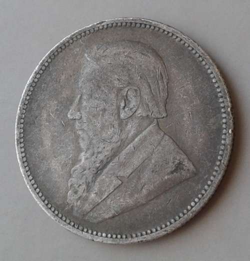 1896 ZAR Kruger silver 2 Shillings