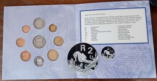 1998 Uncirculated Mint pack set (Protea)