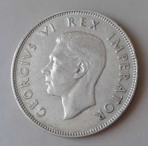 Nice 1945 Union silver 2 1/2 Shillings in VF