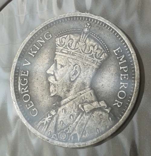 1936 Southern Rhodesia sterling silver threepence in XF+