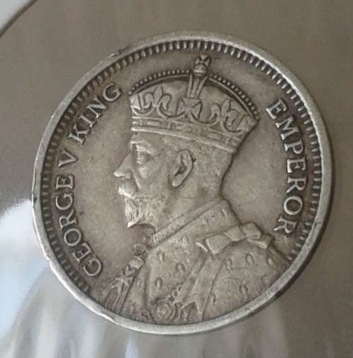 1936 Southern Rhodesia sterling silver threepence in XF
