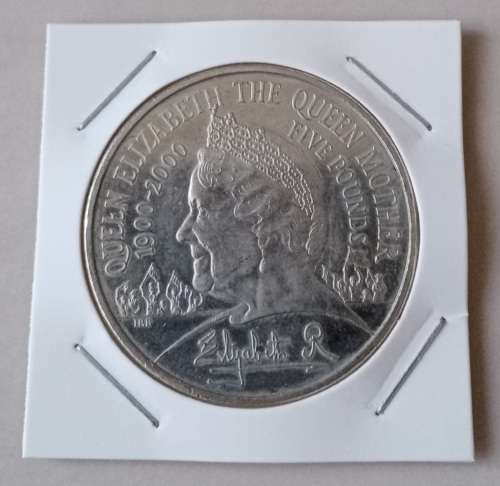 2000 British nickel crown (100th bday of the Queen Mother)