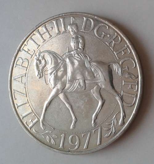 1977 Elizabeth nickel Crown