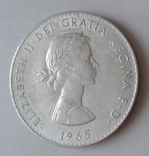 1965 Churchill nickel crown