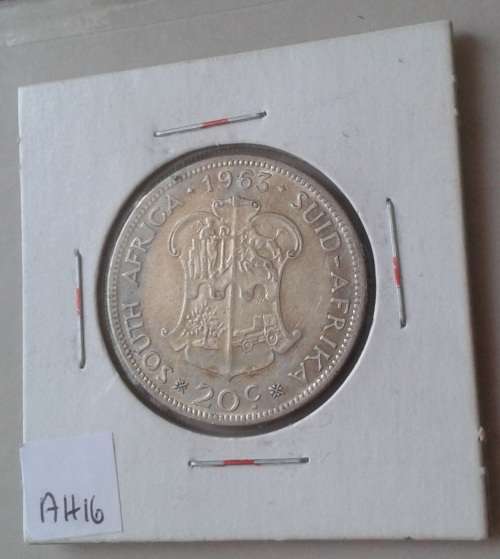 1963 Republic silver 20c