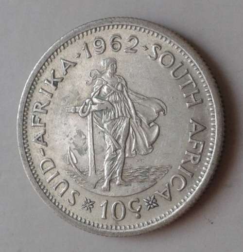 1962 Republic silver 10c
