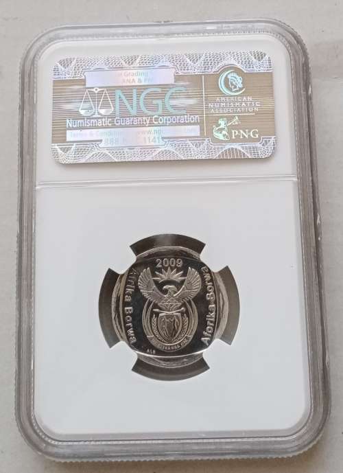 Scarcer 2009 OOM PAUL Mintmark R2 NGC PL67 (2nd highest grade)
