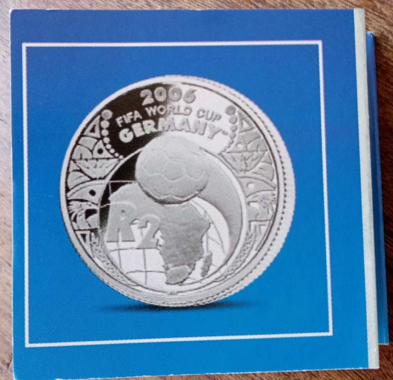 2005 Fifa World Cup  Germany proof silver 1oz R2 certificate