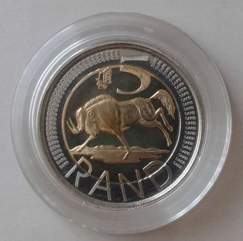 Scarce 2004 `Oom Paul`Mintmark R5 in box with c.o.a (mintage: 3243)