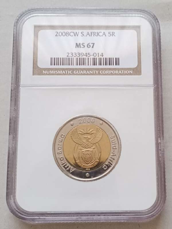 2008 Oom Paul Mintmark R5 NGC MS67 (mintage: 2990)