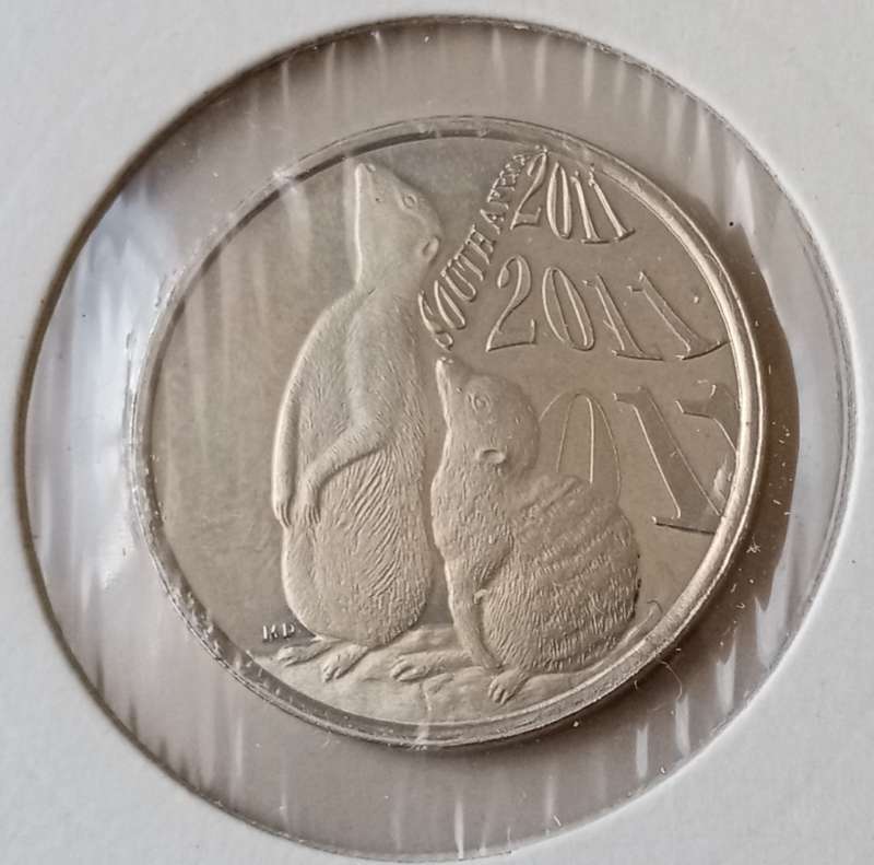 2011 Coin World token (Meerkats)