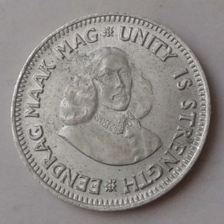1961 Republic silver 2 1/2c in AU