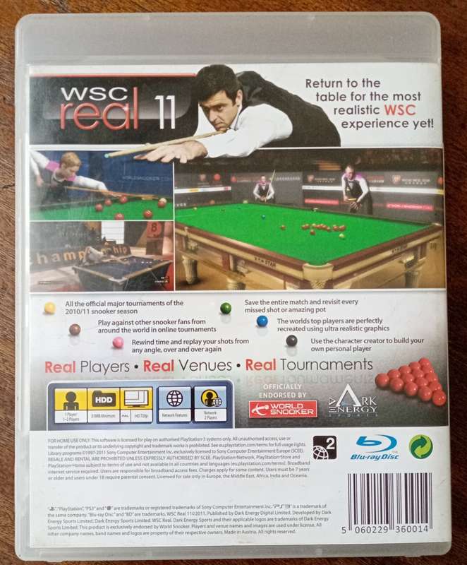 World Snooker Championship 2011 PS3