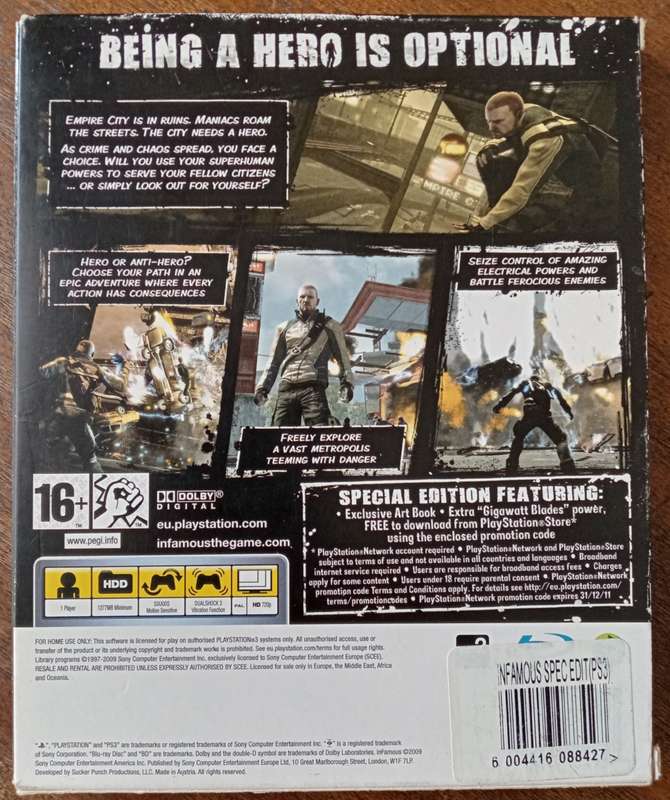 Infamous Special Edition PS3