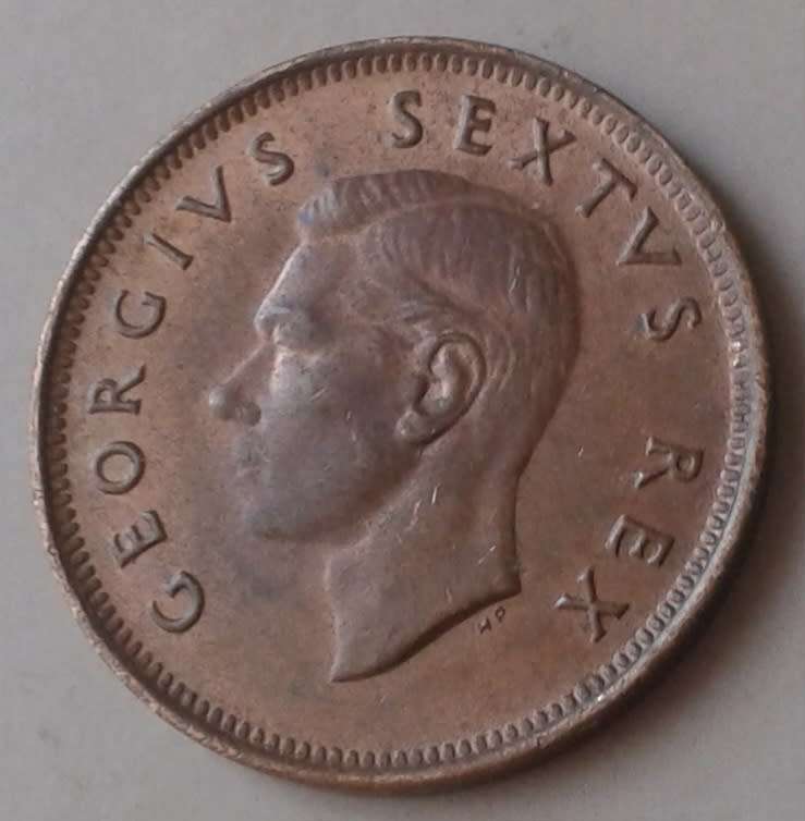 Encapsulated 1948 Union 1/4 Penny in high grade