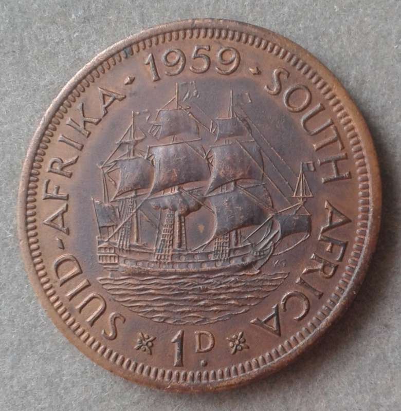 Very nice 1959 union penny