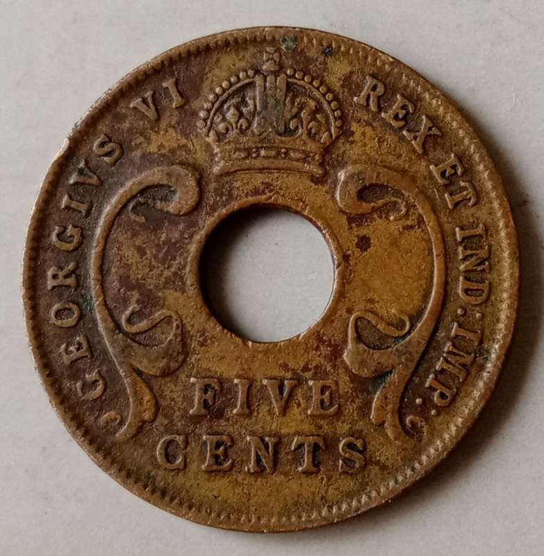 1943 East Africa 5c
