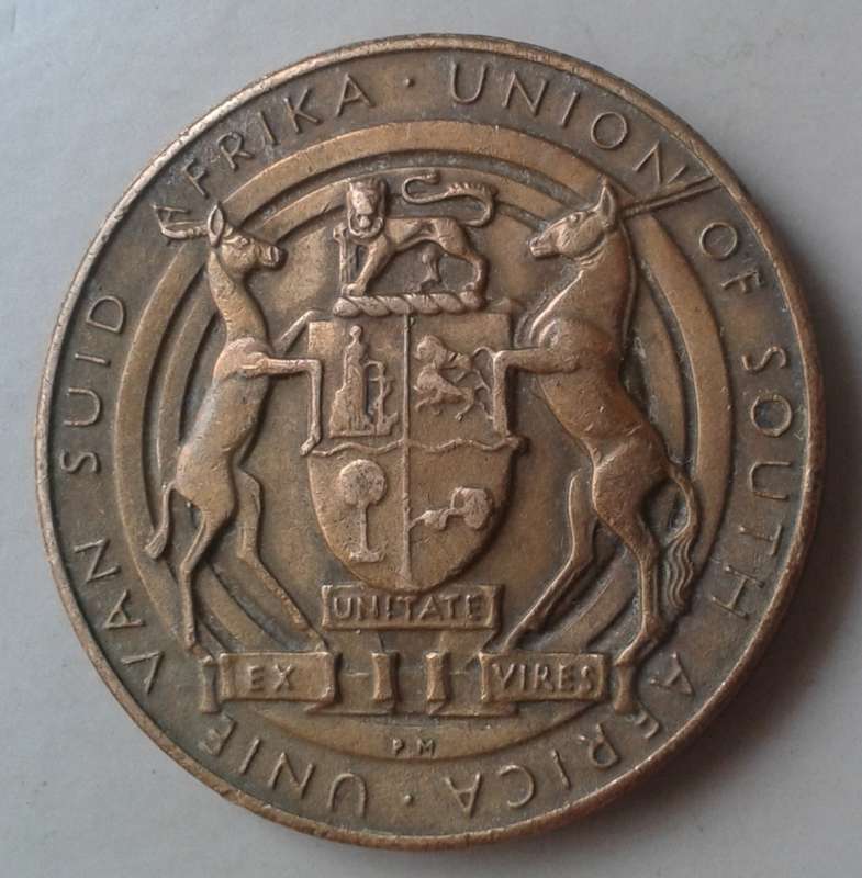 1935 Union of South Africa King George/Queen Mary silver jubilee medal