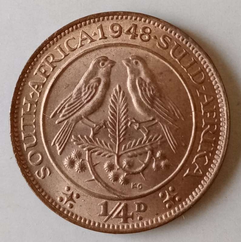 Uncirculated 1948 union 1/4 Penny