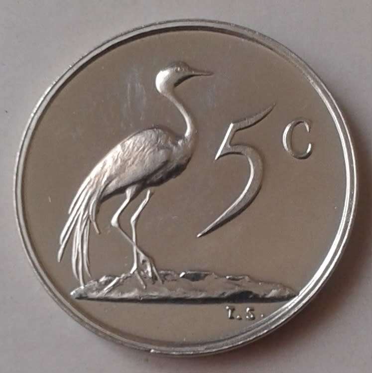 1973 Republic proof nickel 5c