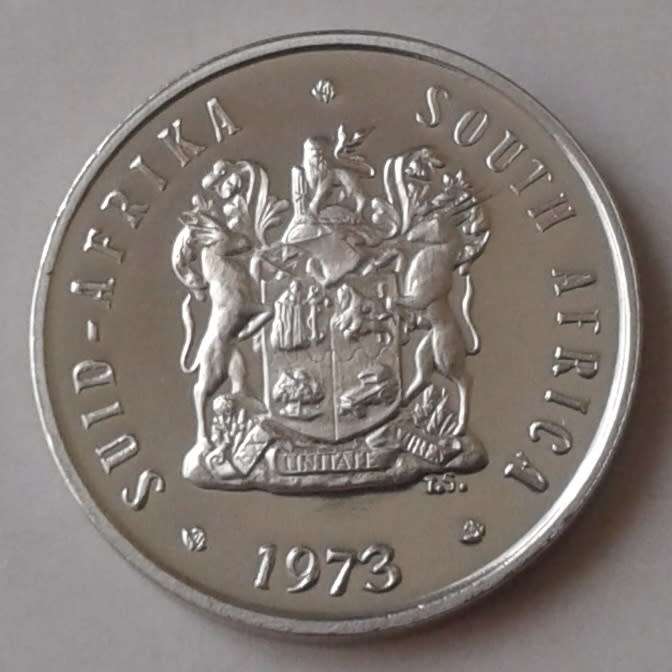 1973 Republic proof nickel 5c