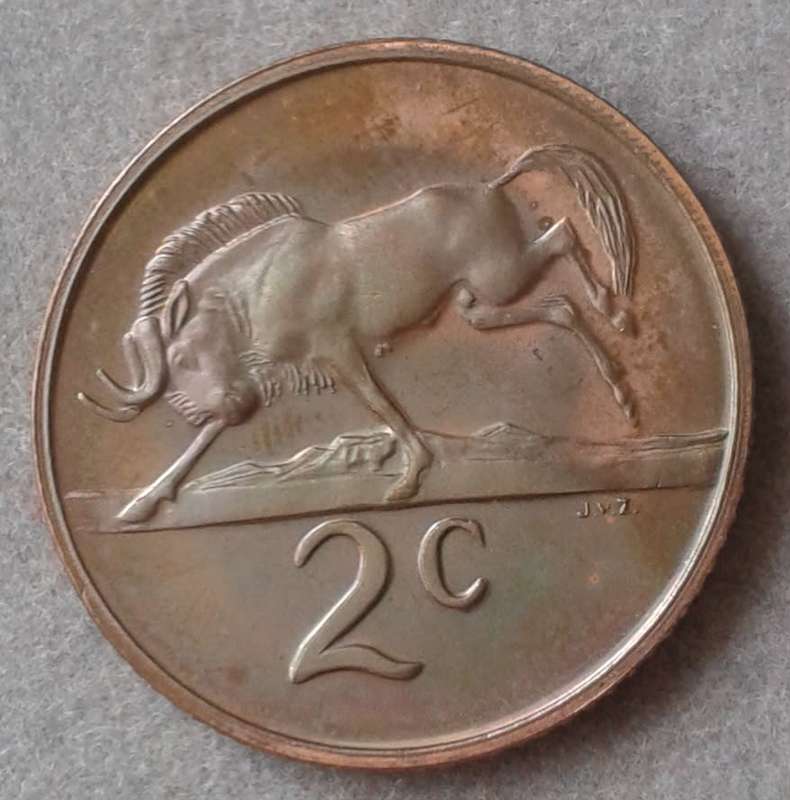 1973 Republic proof 2c