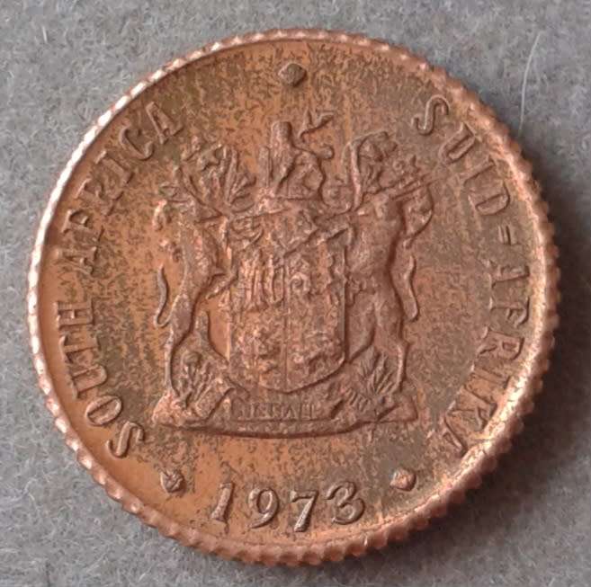 1973 Republic proof 1/2c