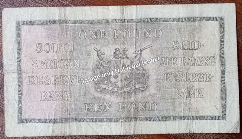 1939 J.Postmus 1 Pound note.