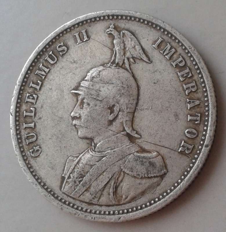 Nice 1901 German East Africa silver Rupie