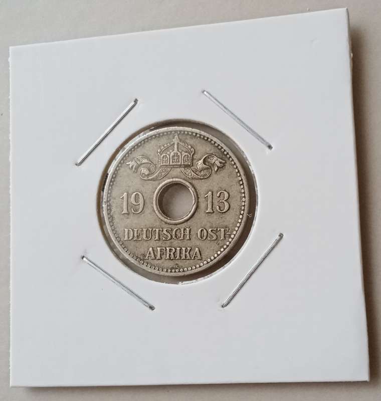 1913 A German East Africa 5 Heller